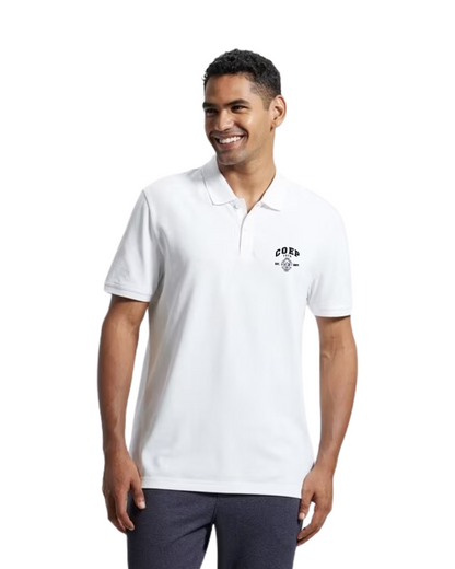 Polo T-Shirt White (COEP Tech)